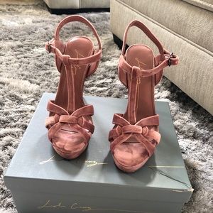 Lola Cruz from Revolve Heels Size 38 in Rose Color